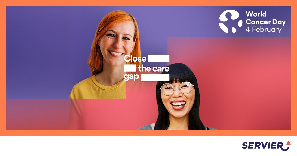 Close the care gap - Servier Canada  supporting the World cancer Day