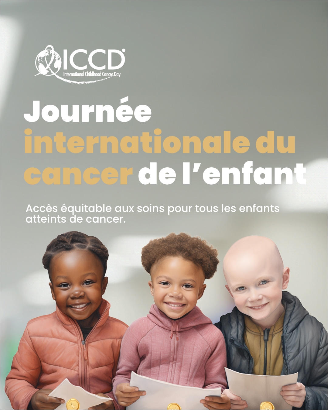 Journée internationale du cancer de l'enfant.